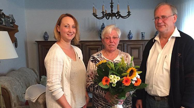 Agathe Behnke zum 80. Geburtstag.